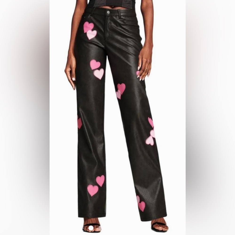 I.AM.GIA DIXXI PANT with heart patches